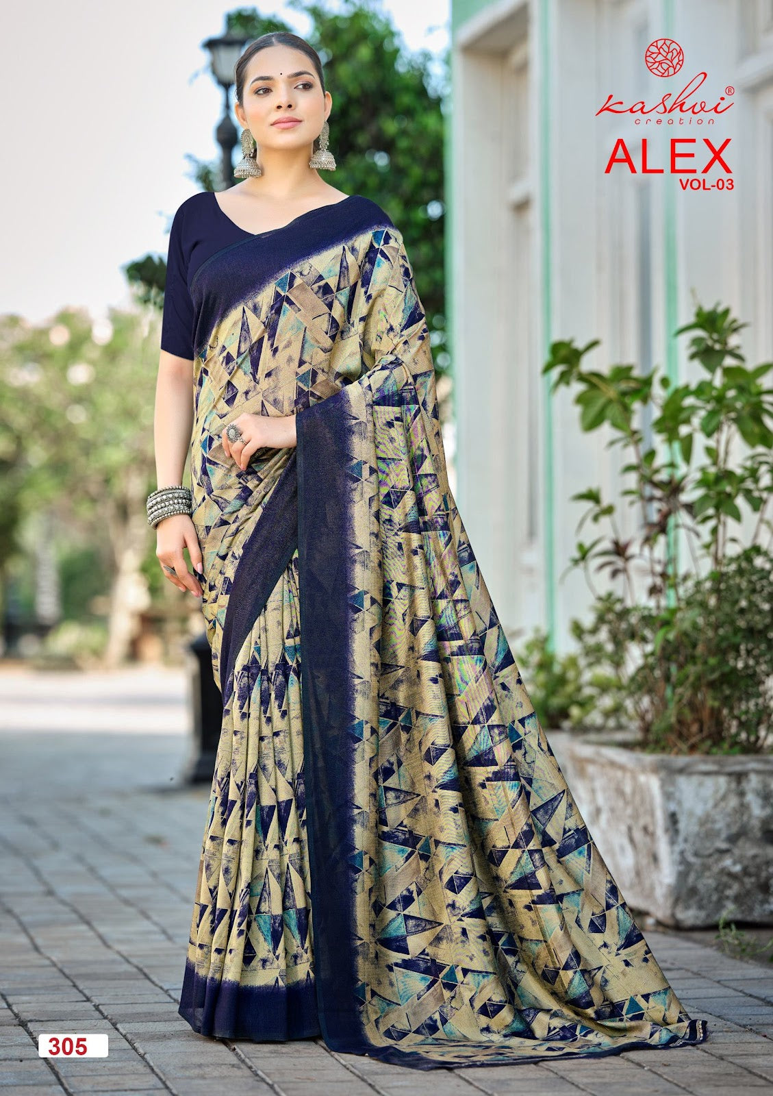 Alex Vol 3 Kashvi Creation Sarees Wholesale