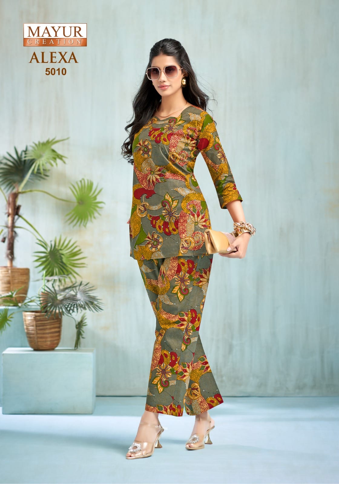 Alexa Vol 5 Mayur Creation Cotton Co Ord Set Wholesaler