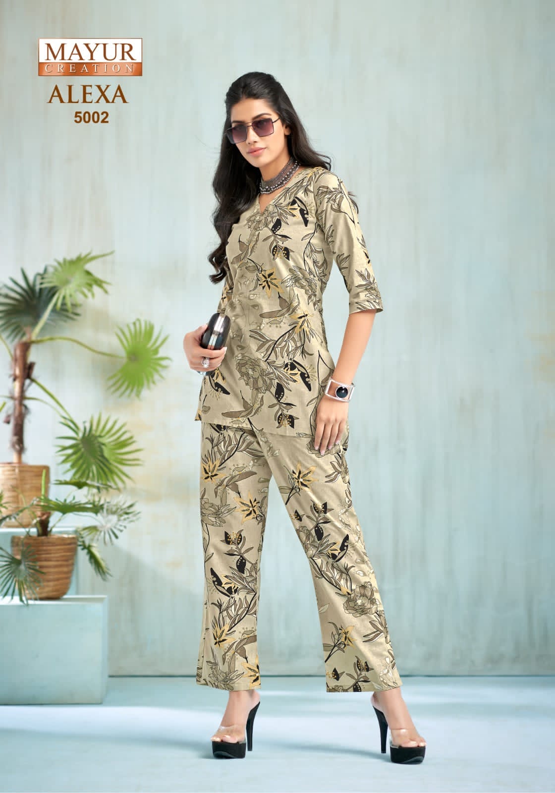 Alexa Vol 5 Mayur Creation Cotton Co Ord Set Wholesaler