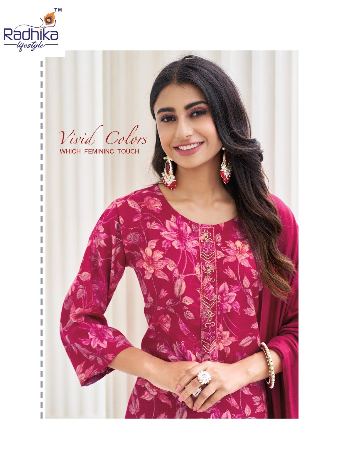 Alexa Vol 5 Radhika Lifestyle Vertican Readymade Pant Style Suits Manufacturer Ahmedabad