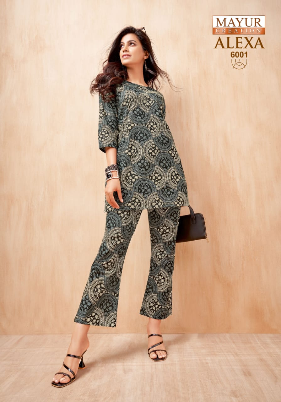 Alexa Vol 6 Mayur Creation Cotton Co Ord Set Manufacturer Gujarat