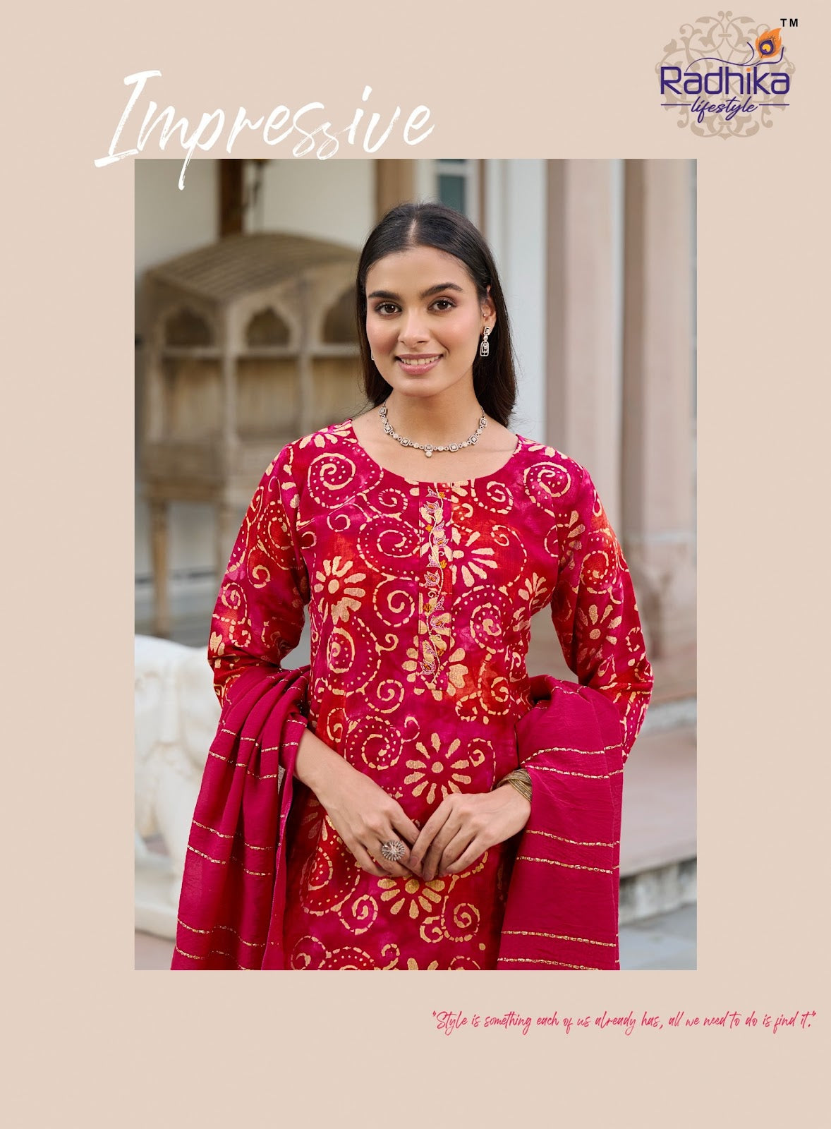 Alexa Vol 6 Radhika Lifestyle Vertican Readymade Pant Style Suits Wholesaler