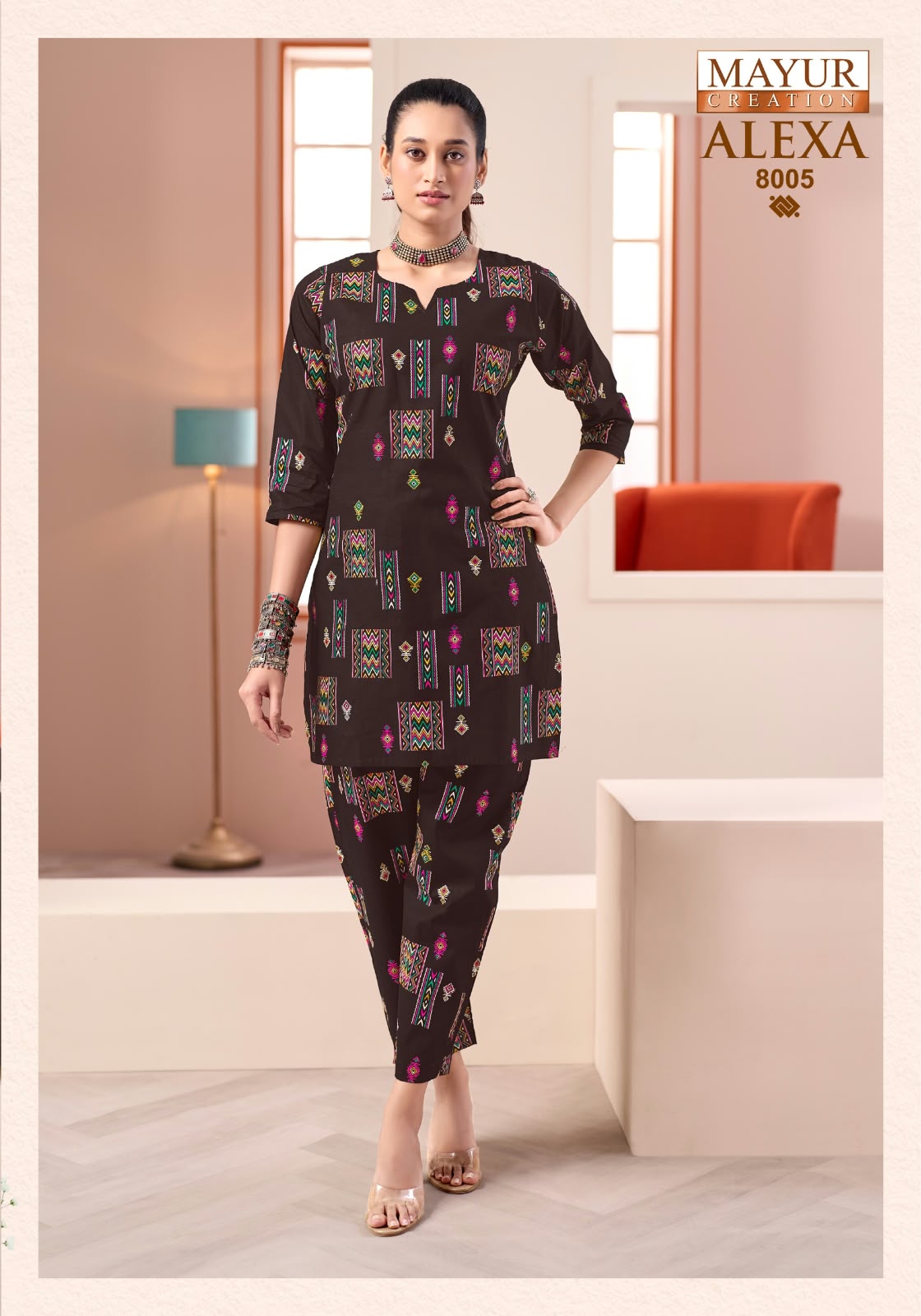 Alexa Vol 8 Mayur Creation Cotton Co Ord Set Wholesale