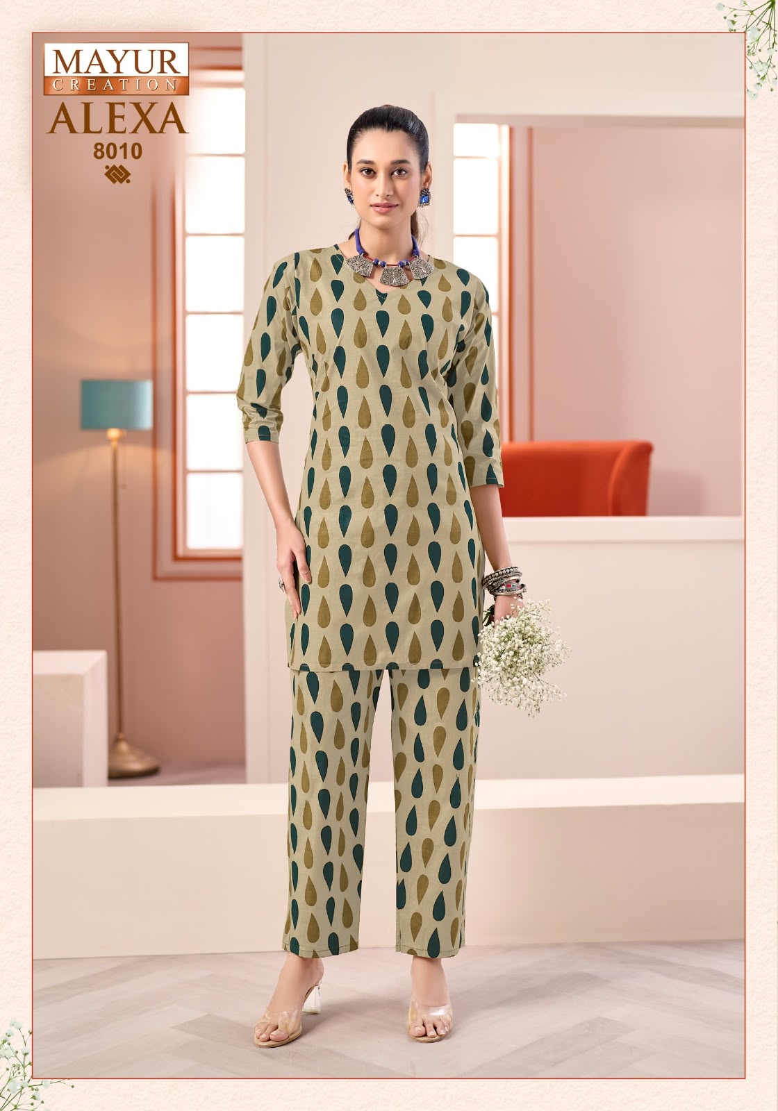 Alexa Vol 8 Mayur Creation Cotton Co Ord Set Wholesale
