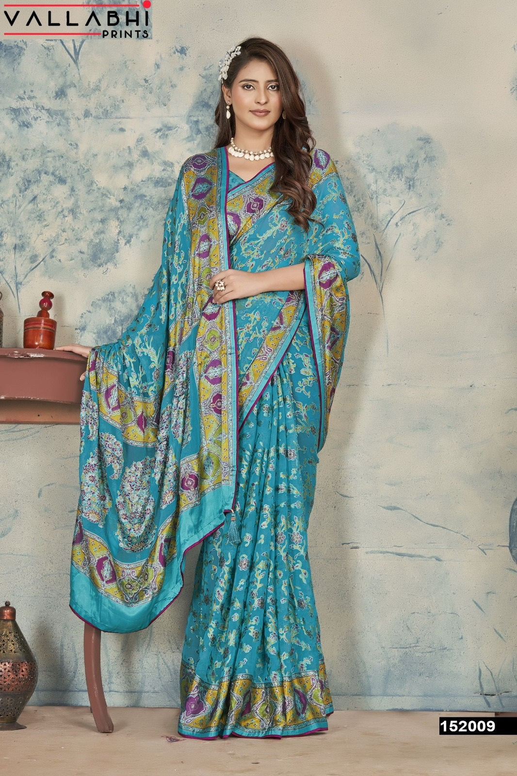 Alexis Vallabhi Prints Brasso Sarees Supplier India
