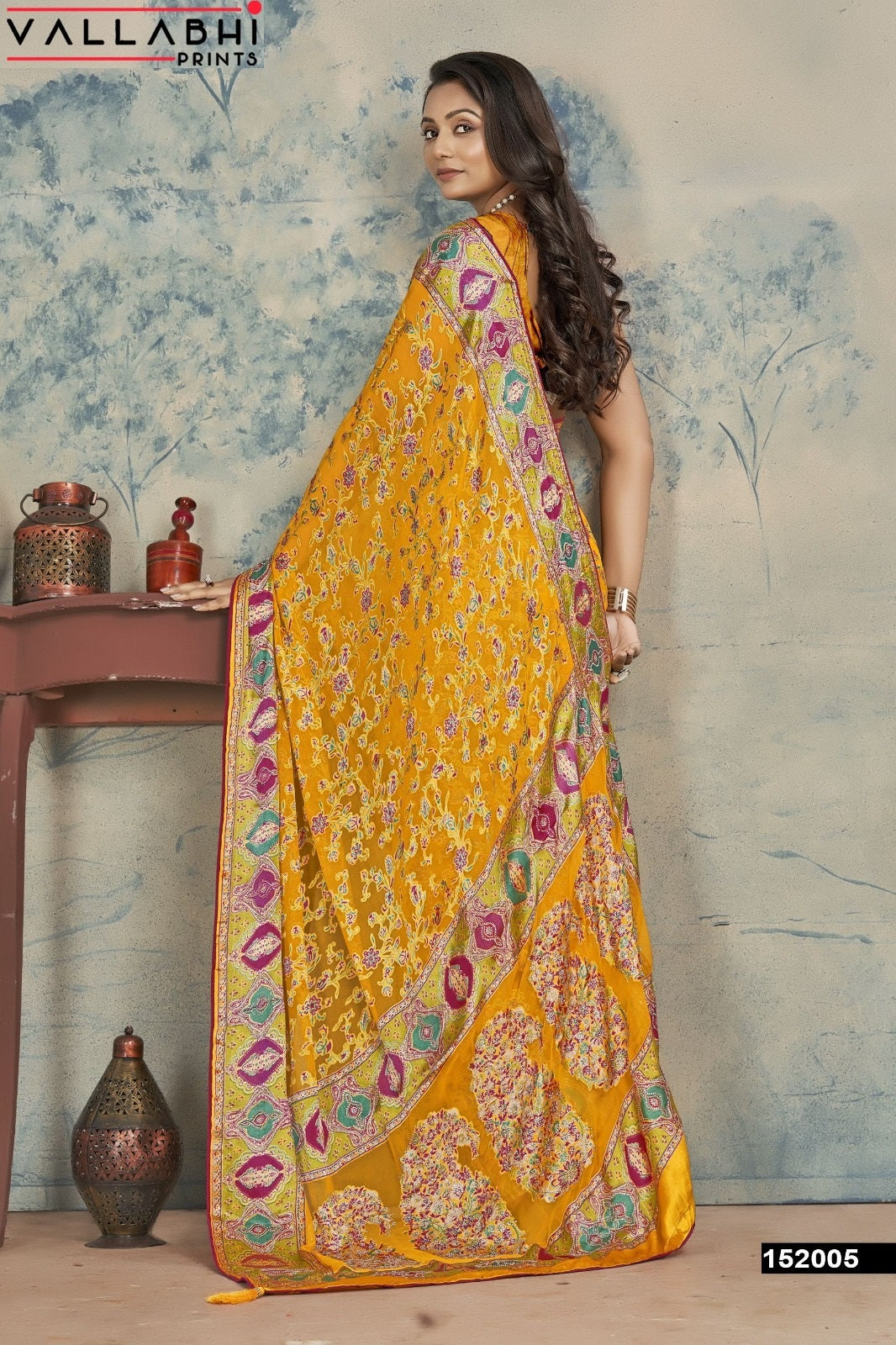 Alexis Vallabhi Prints Brasso Sarees Supplier India