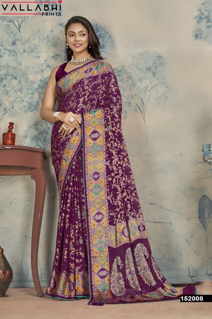 Alexis Vallabhi Prints Brasso Sarees Supplier India