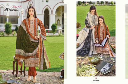 Alfaaz Al Marina Cotton Karachi Salwar Suits Supplier