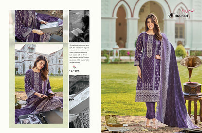Alfaaz Al Marina Cotton Karachi Salwar Suits Supplier