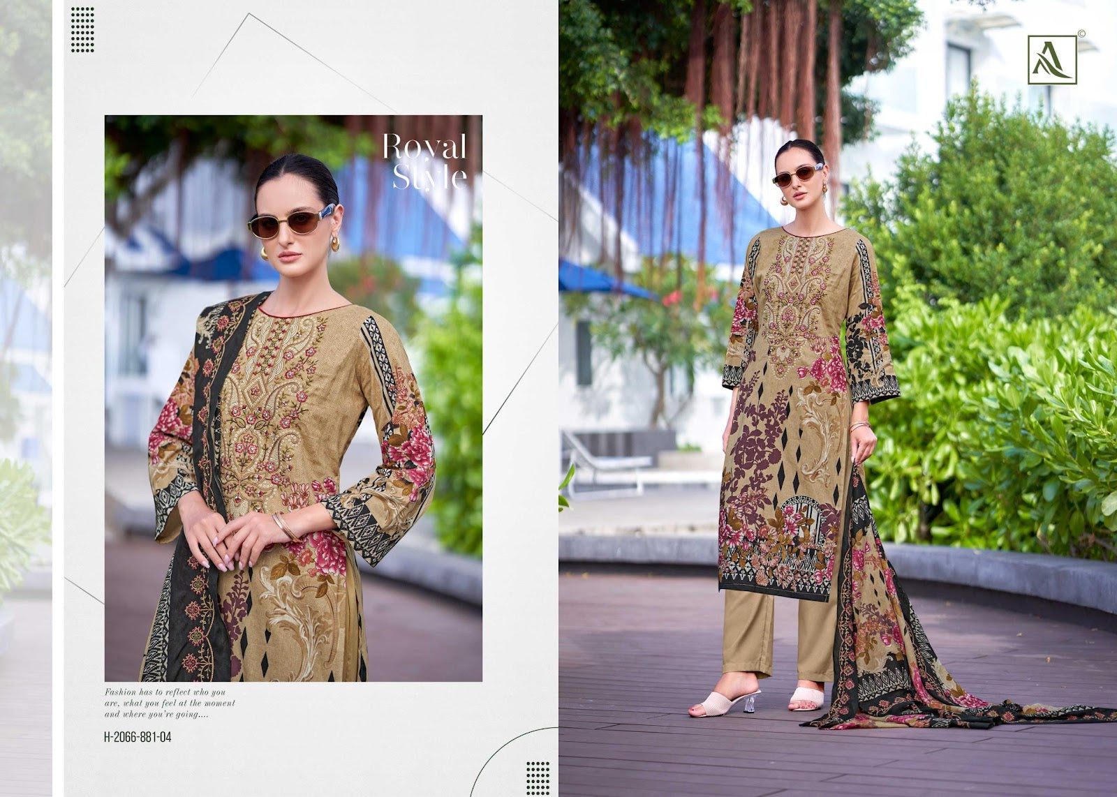 Alfaaz Alok Cambric Cotton Karachi Salwar Suits Manufacturer Ahmedabad
