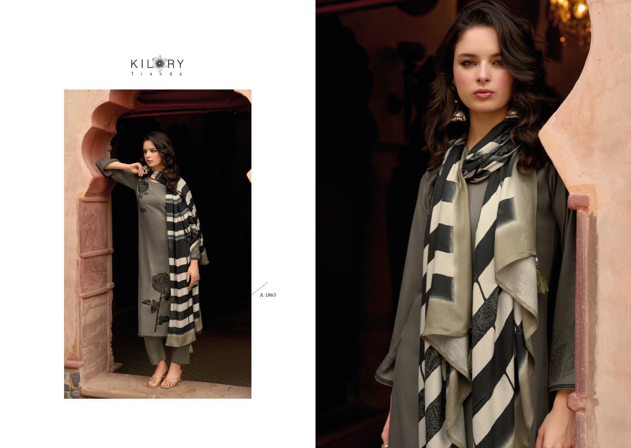 Alfaaz Kilory Pashmina Suits Wholesale Price