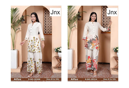 Alfaz Jnx Cotton Co Ord Set Wholesale