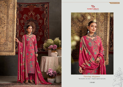 Alfaz Nishant Fashion Pashmina Suits Wholesale Price