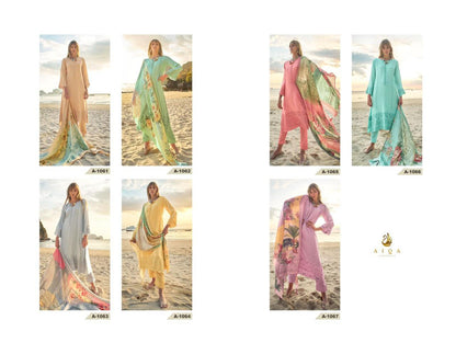 Alfina Aiqa Bemberg Muslin Pant Style Suits Supplier
