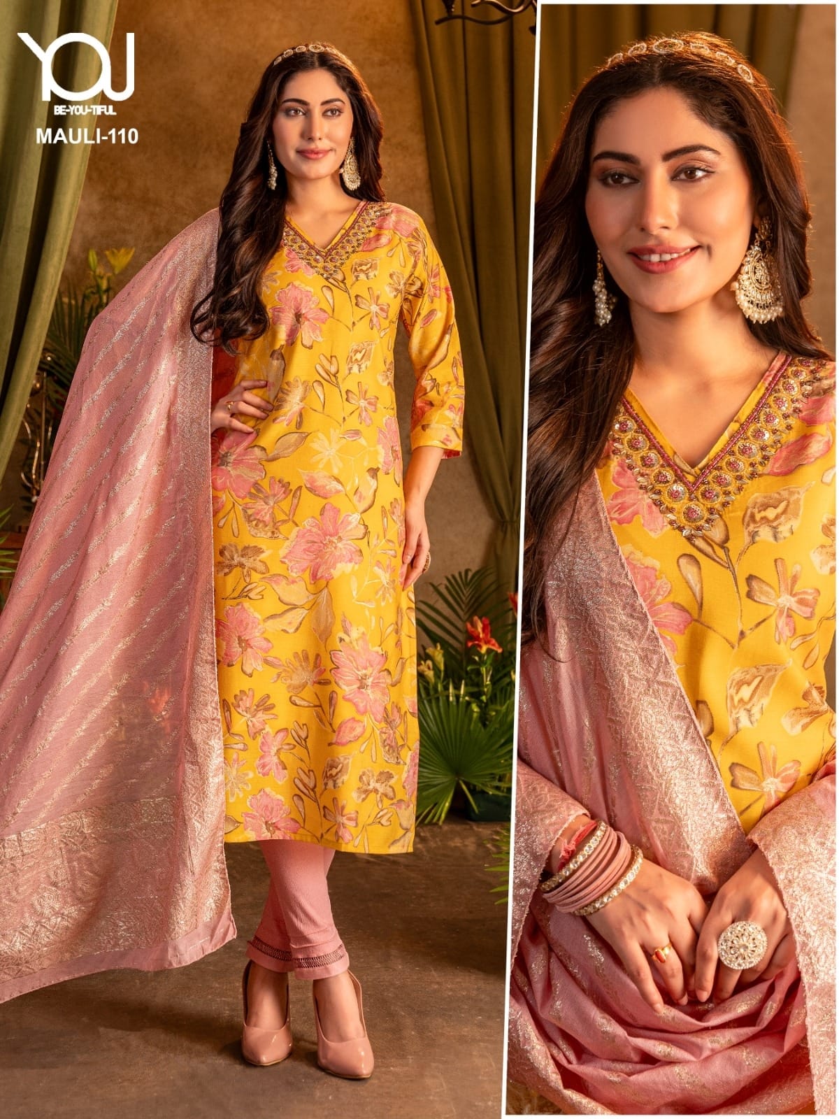 Alia Mauli You Modal Readymade Pant Style Suits Exporter Ahmedabad