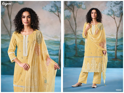 Alia Reyna Cotton Pant Style Suits Exporter Gujarat