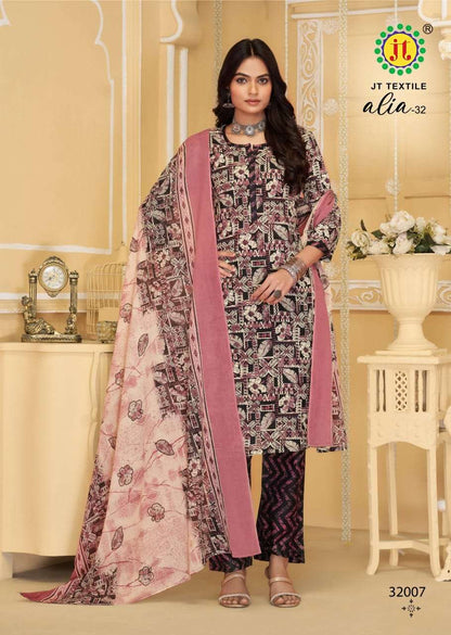 Alia Vol 32 Jt Cotton Pant Style Suits Supplier Ahmedabad