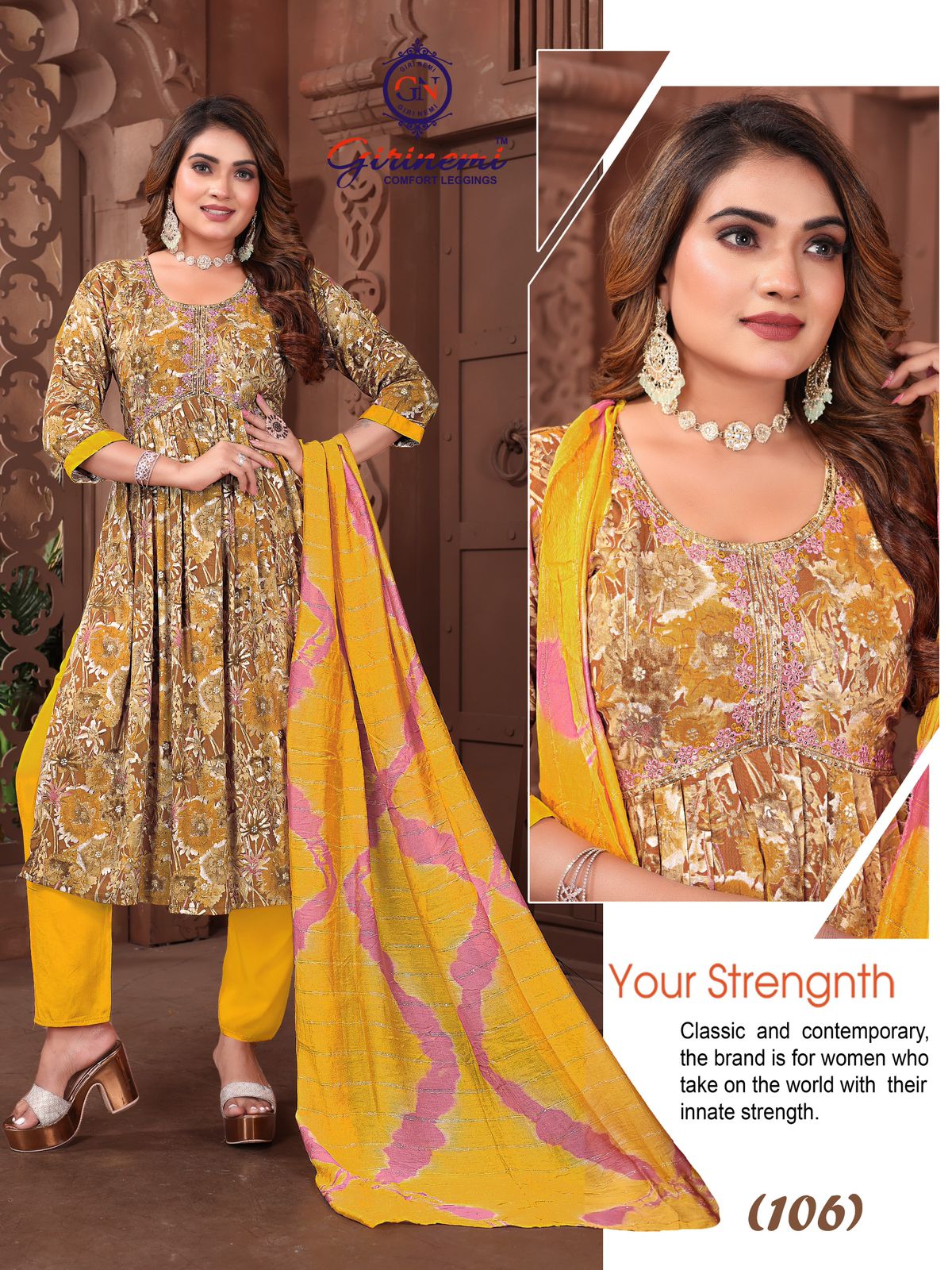 Alia Vol 931 Girinemi Rayon Foil Readymade Pant Style Suits Manufacturer