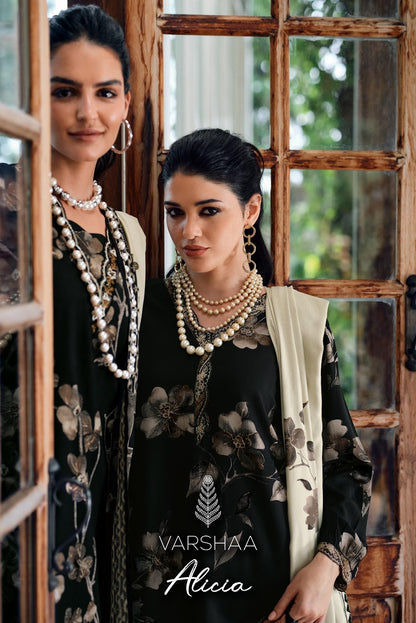 Alicia Varshaa Pashmina Suits Wholesaler Ahmedabad