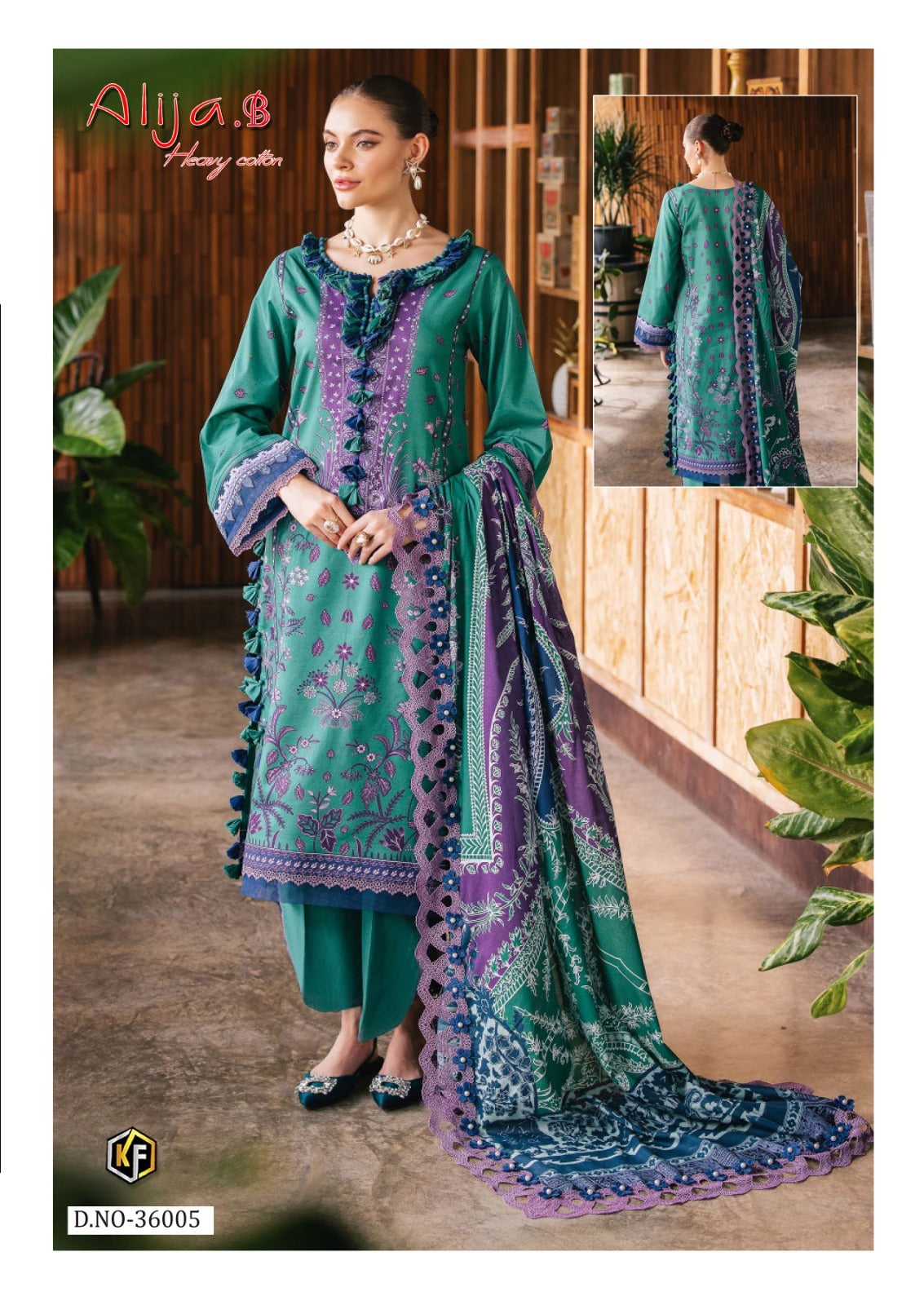 Alija B Vol 36 Heavy Cotton Luxury Collection Keval Fab Lawn Karachi Readymade Suits Wholesale Price