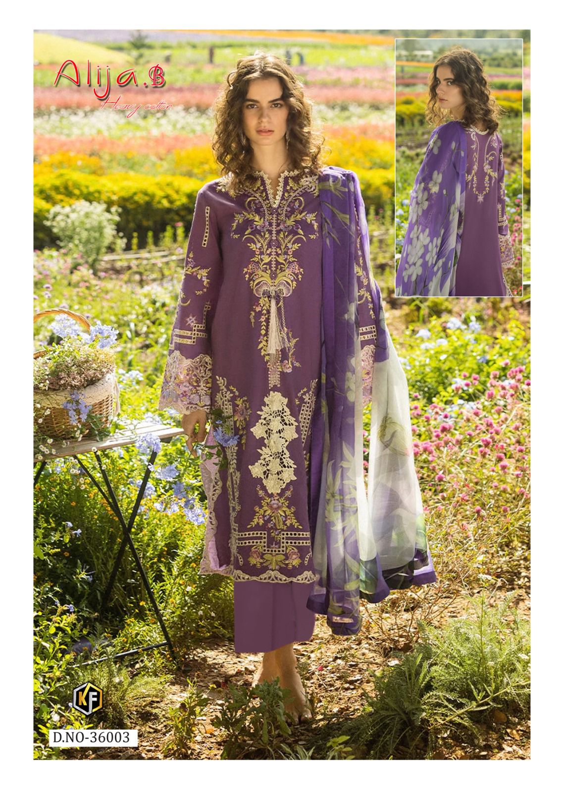 Alija B Vol 36 Heavy Cotton Luxury Collection Keval Fab Karachi Salwar Suits Manufacturer Gujarat