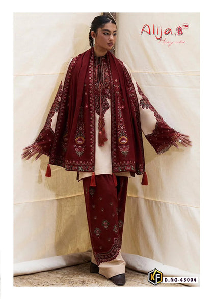 Alija B Vol 43 Keval Fab Lawn Cotton Karachi Salwar Suits Wholesale