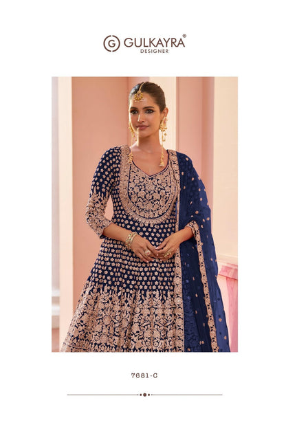 Alika Gulkayra Designer Georgette Readymade Suits Manufacturer