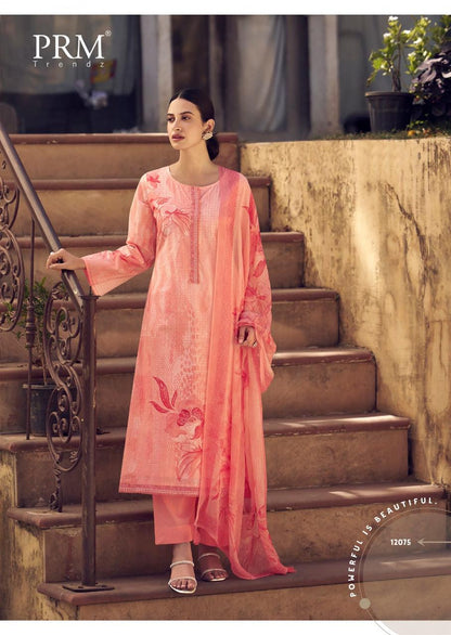 Alika Prm Trendz Pure Lawn Pant Style Suits Wholesale Price