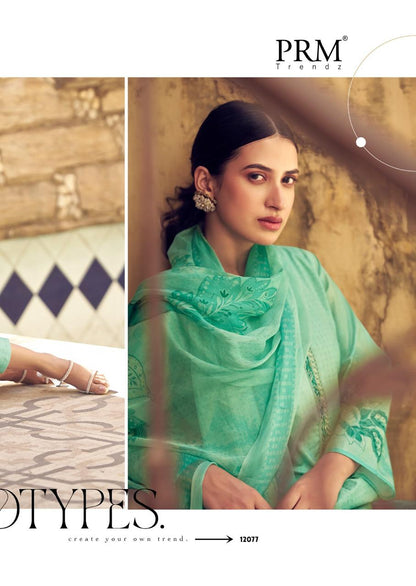 Alika Prm Trendz Pure Lawn Pant Style Suits Wholesale Price