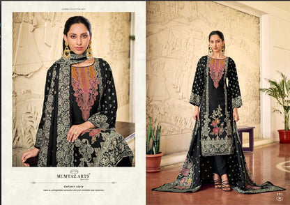 Alina Mumtaz Arts Viscose Muslin Karachi Salwar Suits Wholesaler Ahmedabad