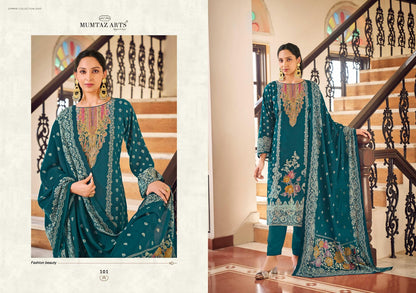 Alina Mumtaz Arts Viscose Muslin Karachi Salwar Suits Wholesaler Ahmedabad