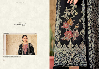 Alina Mumtaz Arts Viscose Muslin Karachi Salwar Suits Wholesaler Ahmedabad