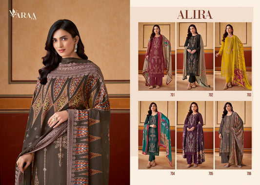 Alira Varaa Fab Pure Viscose Muslin Pant Style Suits Manufacturer Ahmedabad