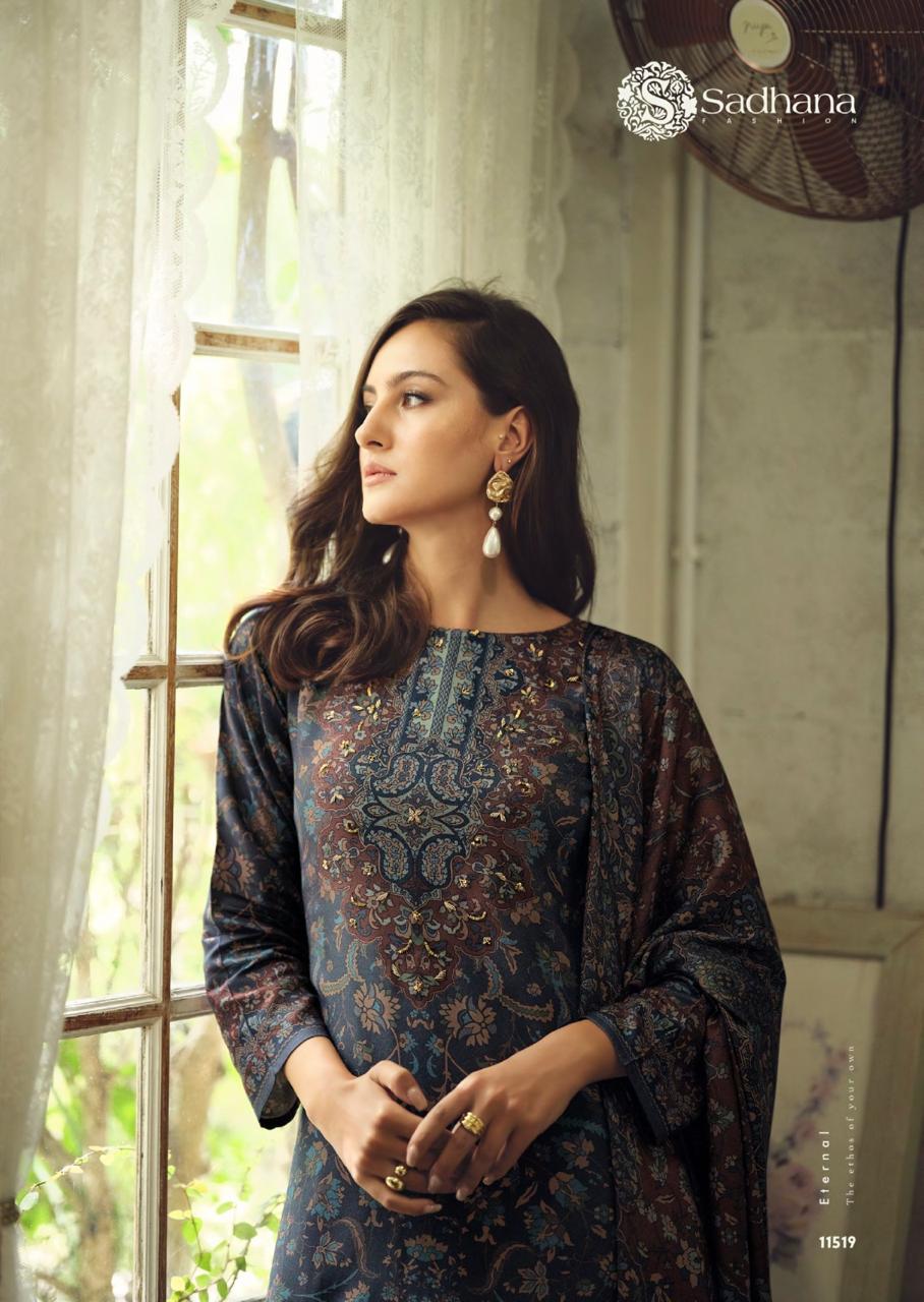 Alisa Sadhana Pure Viscose Pashmina Suits Wholesale Price