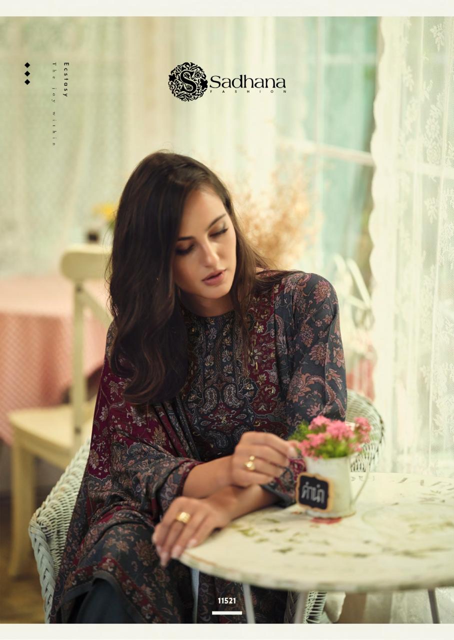 Alisa Sadhana Pure Viscose Pashmina Suits Wholesale Price