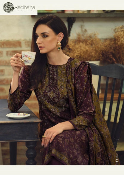 Alisa Sadhana Pure Viscose Pashmina Suits Wholesale Price