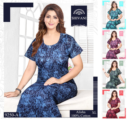 Alisha Shivani Night Gowns Wholesale Price