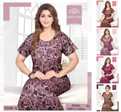 Alisha Shivani Night Gowns Wholesale Price