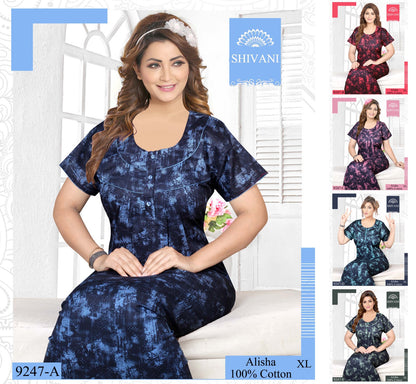 Alisha Shivani Night Gowns Wholesale Price