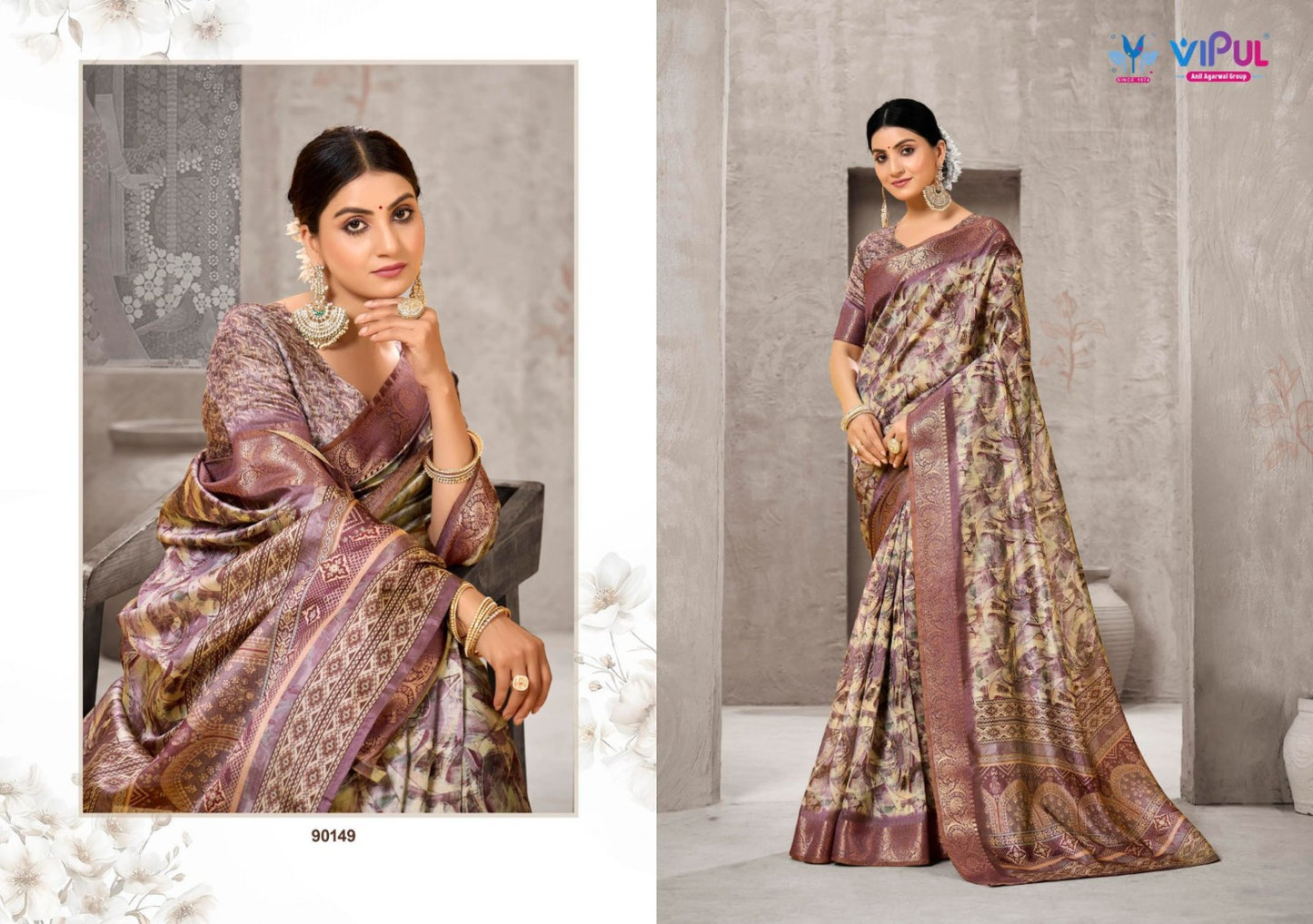 Alisha Vipul Silk Sarees Exporter