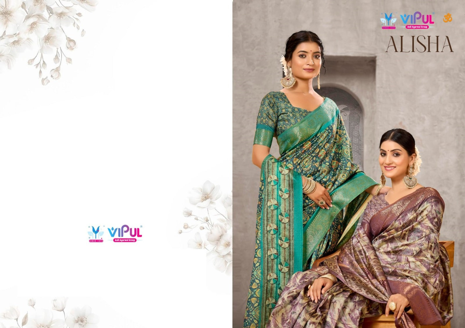 Alisha Vipul Silk Sarees Exporter