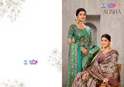 Alisha Vipul Silk Sarees Exporter