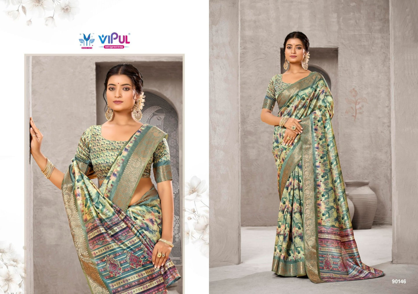 Alisha Vipul Silk Sarees Exporter
