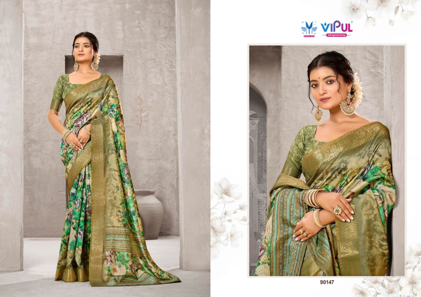 Alisha Vipul Silk Sarees Exporter