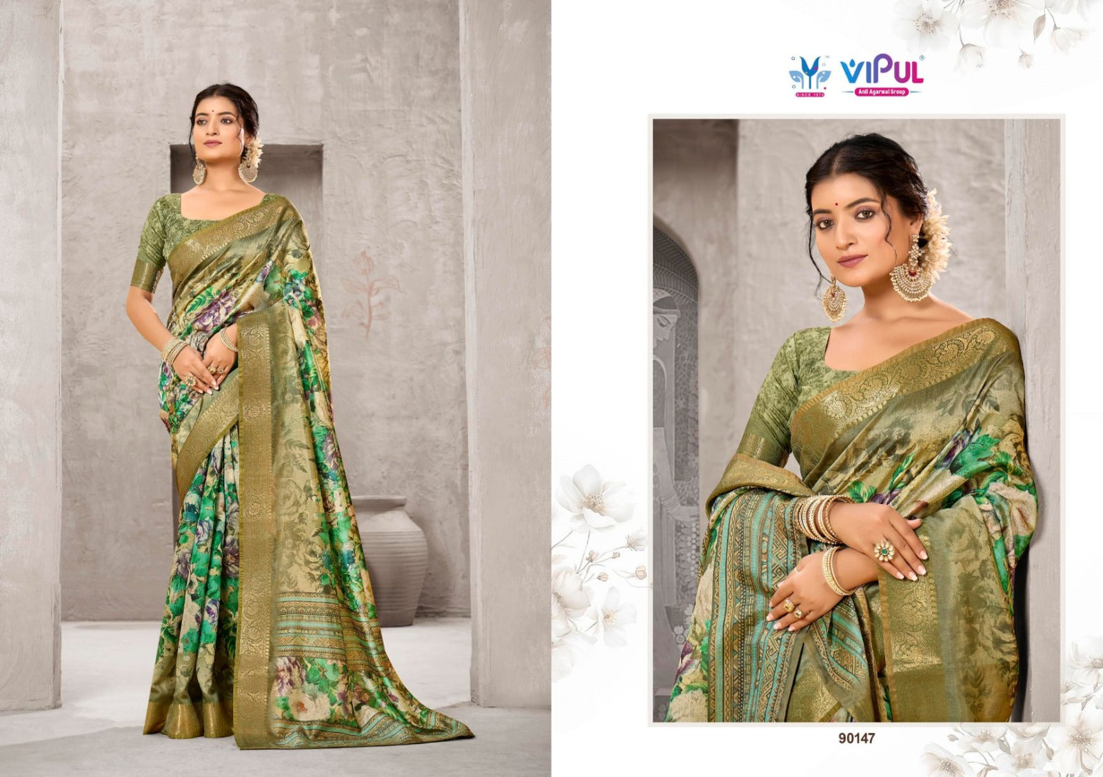 Alisha Vipul Silk Sarees Exporter