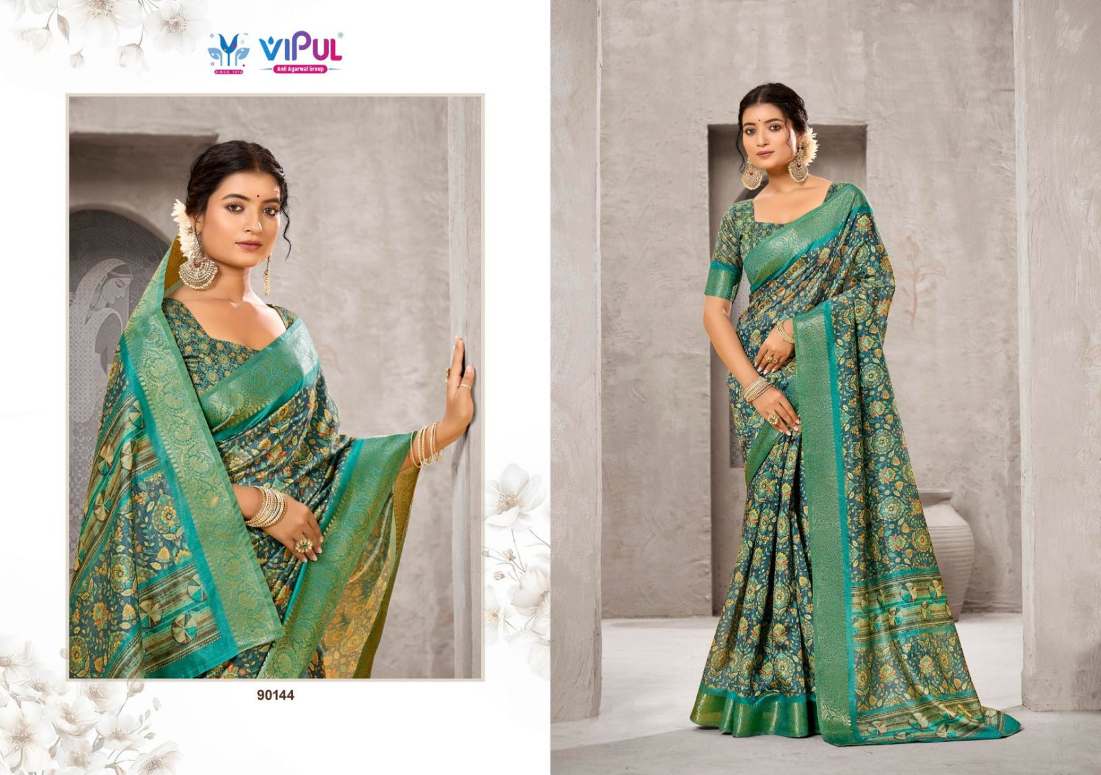 Alisha Vipul Silk Sarees Exporter