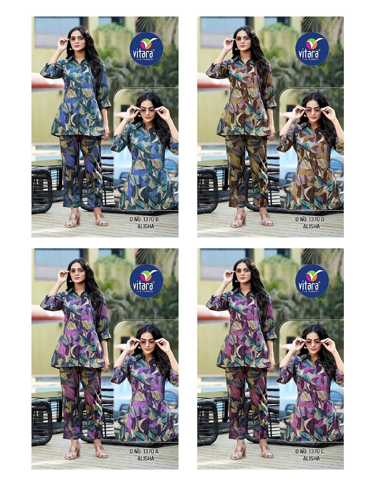 Alisha Vitara Imported Co Ord Set Manufacturer Ahmedabad