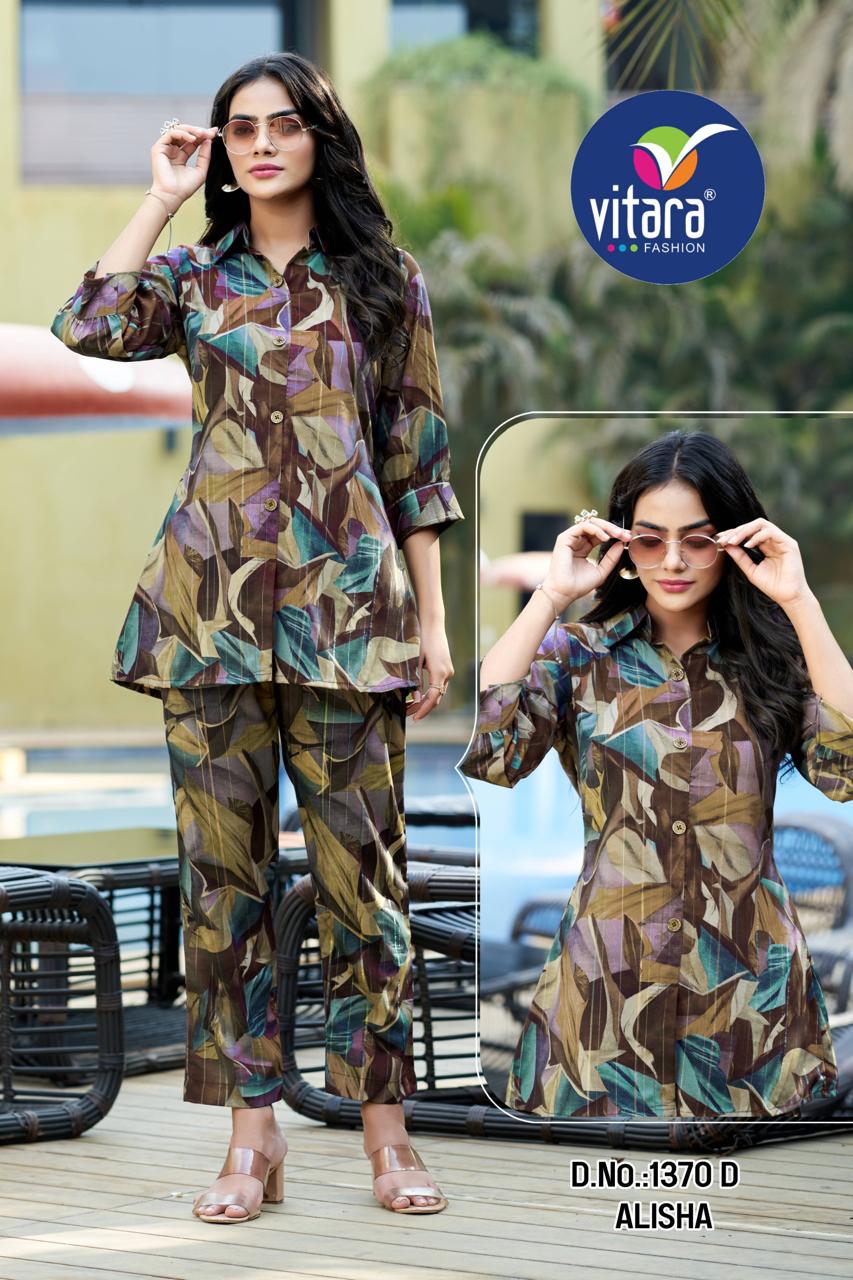 Alisha Vitara Imported Co Ord Set Manufacturer Ahmedabad