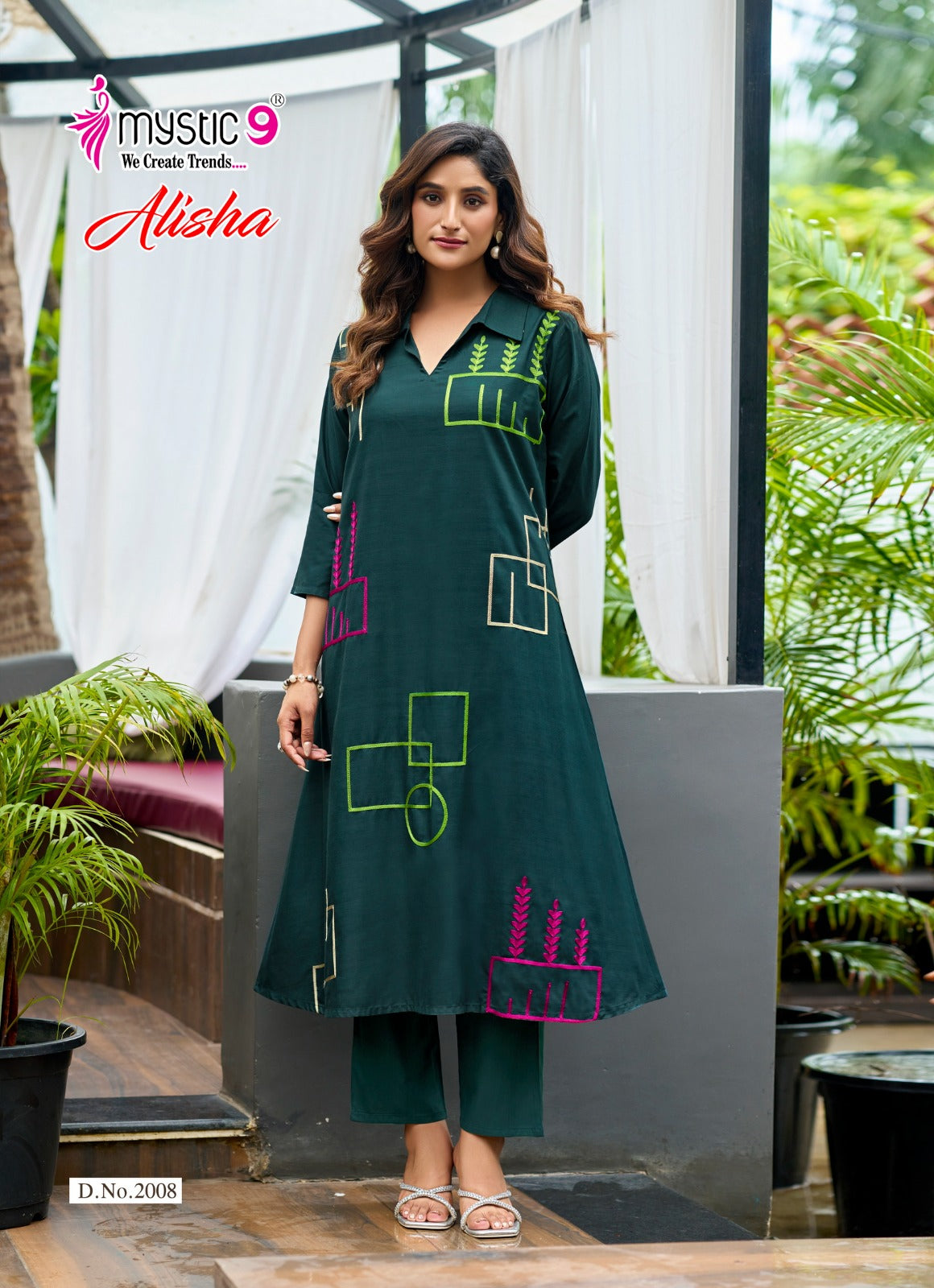 Alisha Vol 2 Mystic 9 Rayon 22Kg Co Ord Set Wholesale