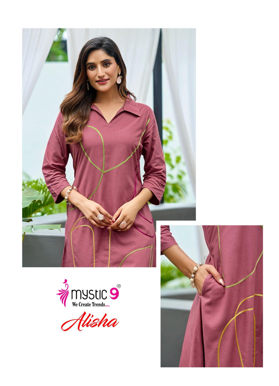 Alisha Vol 2 Mystic 9 Rayon 22Kg Co Ord Set Wholesale